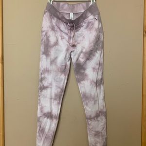 Victoria’s Secret White/Purple Sweatpants - Size XS - BRAND NEW